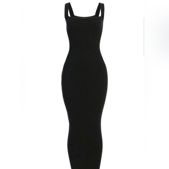 COPY - Maxi rib bodycon maxi dress - Picture 1 of 6